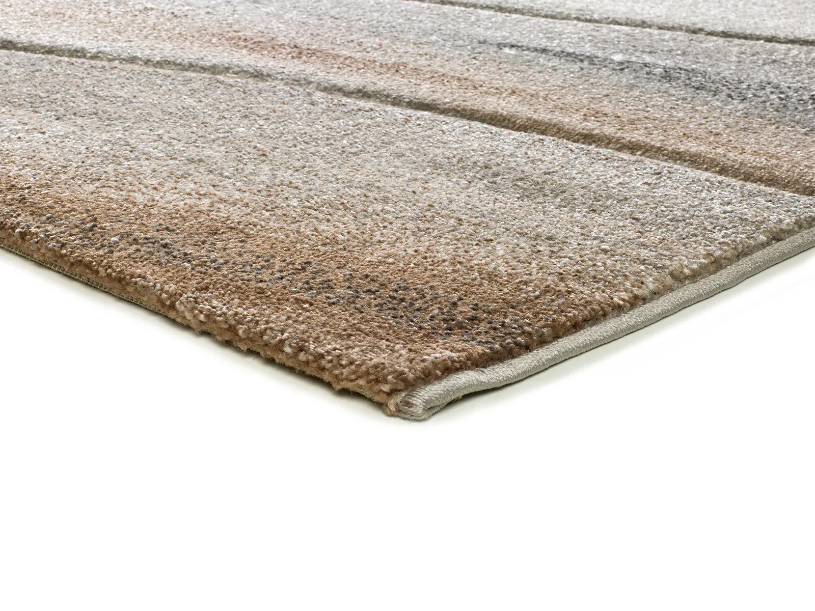 Tepih BADET 40126 bež, 080×150 cm — bočni prikaz