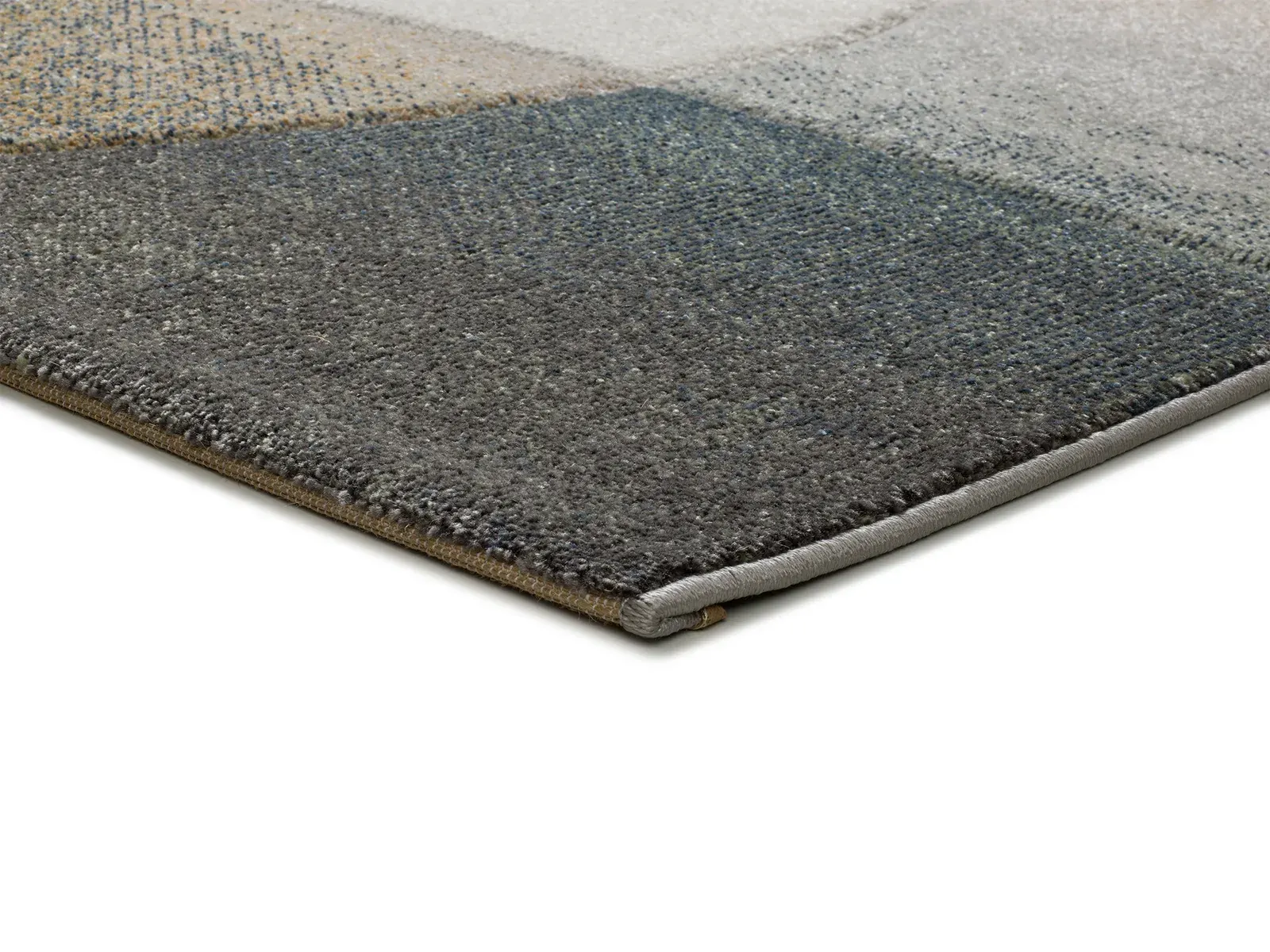 Tepih BADET 40377 siva, 080×150 cm — bočni prikaz