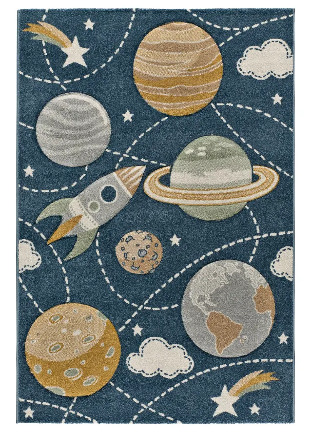 Tepih BALLOON 40365 plava, 120×170 cm