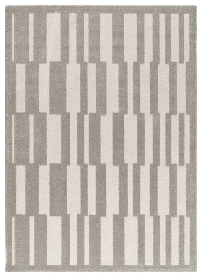Tepih BARESA 12940 srebrna, 080×150 cm