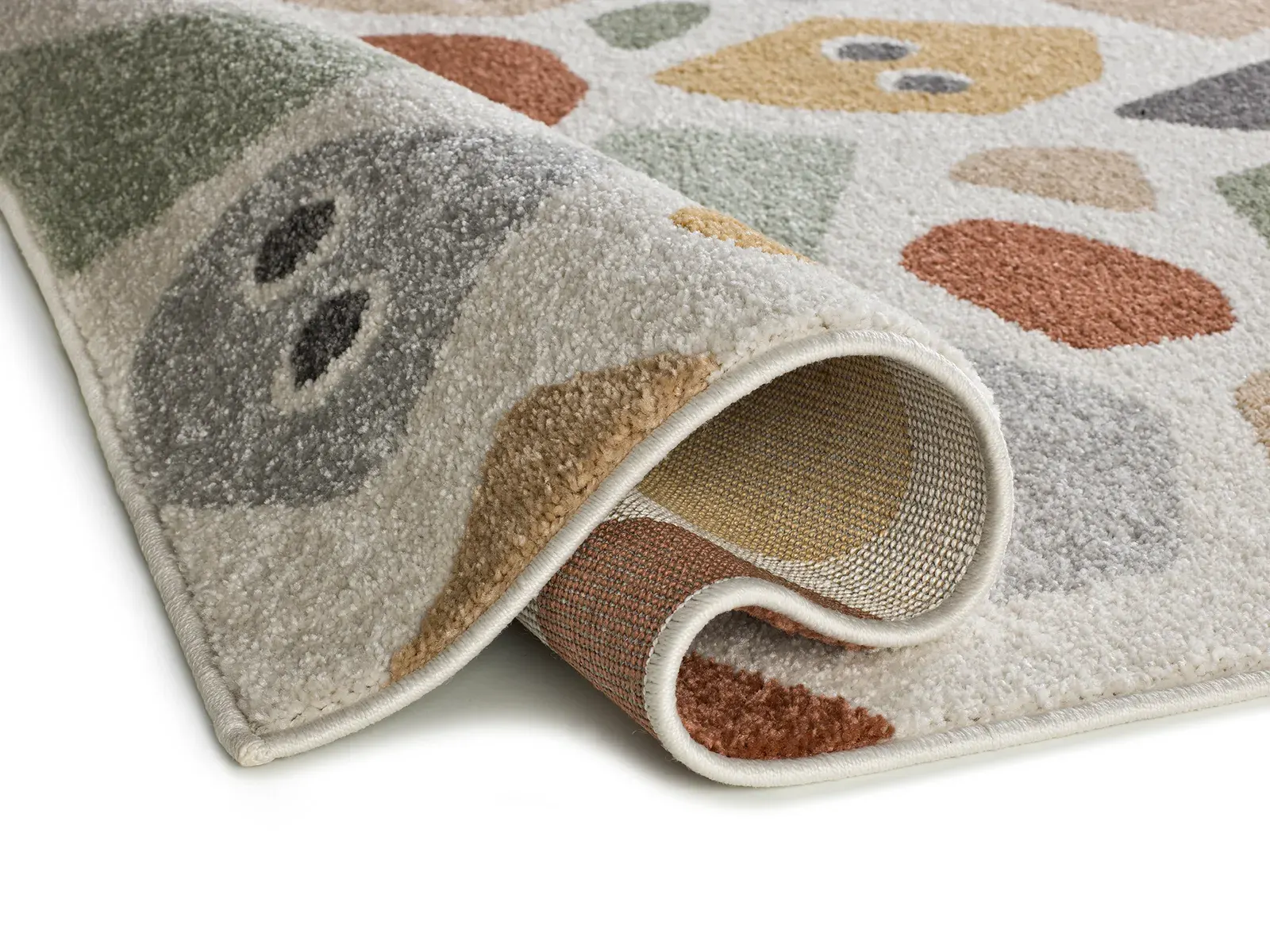 Tepih BEATS 40495 multi, 120×170 cm — stražnji prikaz