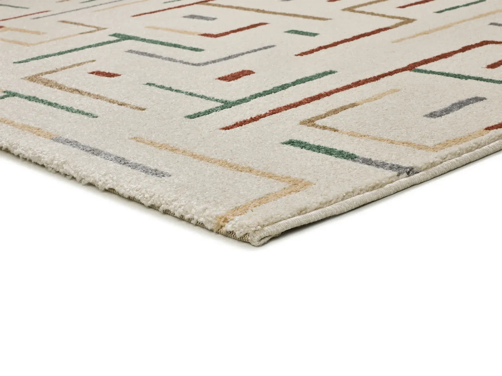 Tepih BERUTI 12925 multi, 080×150 cm — bočni prikaz