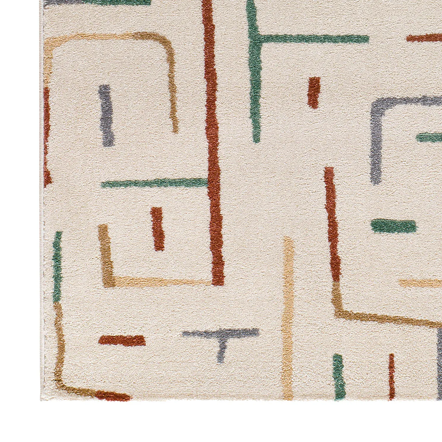 Tepih BERUTI 12925 multi, 080×150 cm — stražnji prikaz