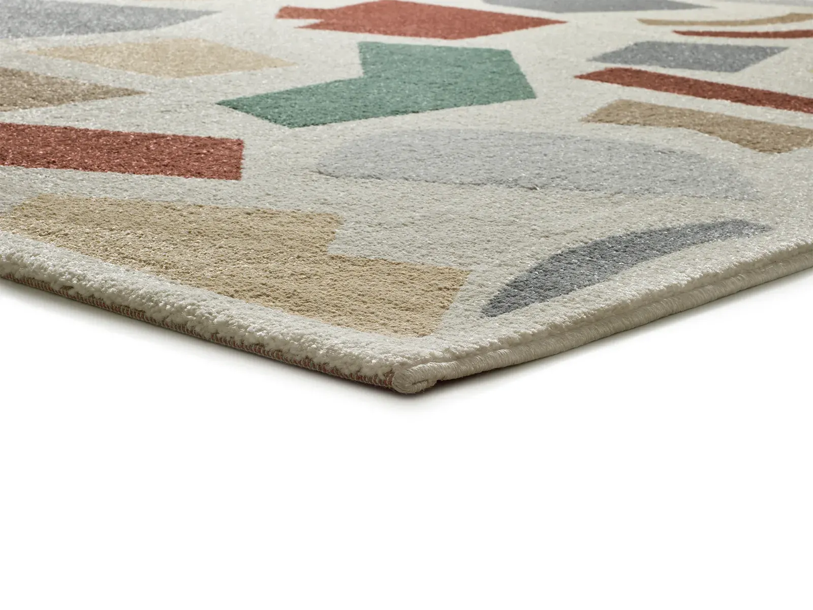 Tepih BERUTI 12926 multi, 080×150 cm — bočni prikaz