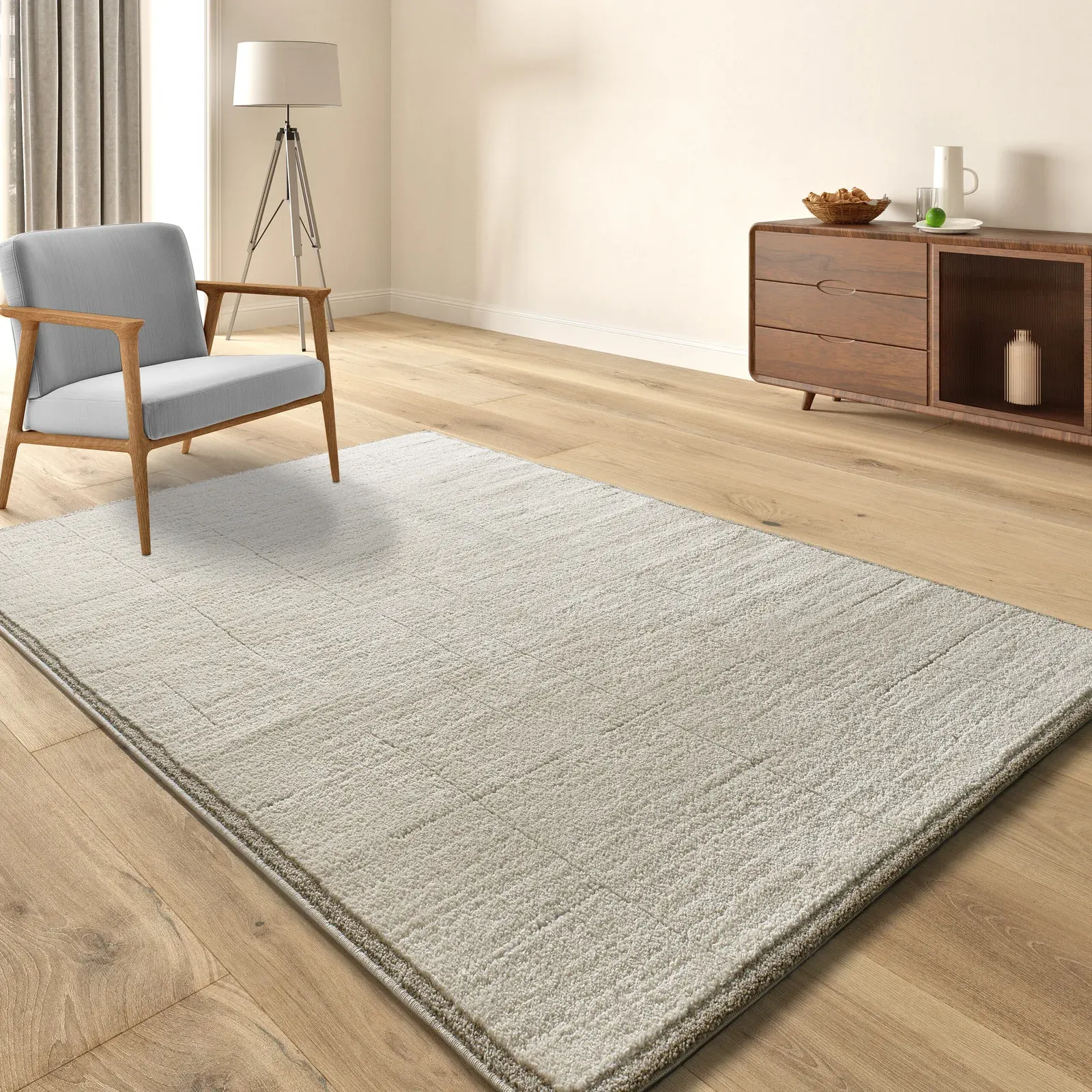 Tepih CANDELA 2308 krem, 080×150 cm — detalj