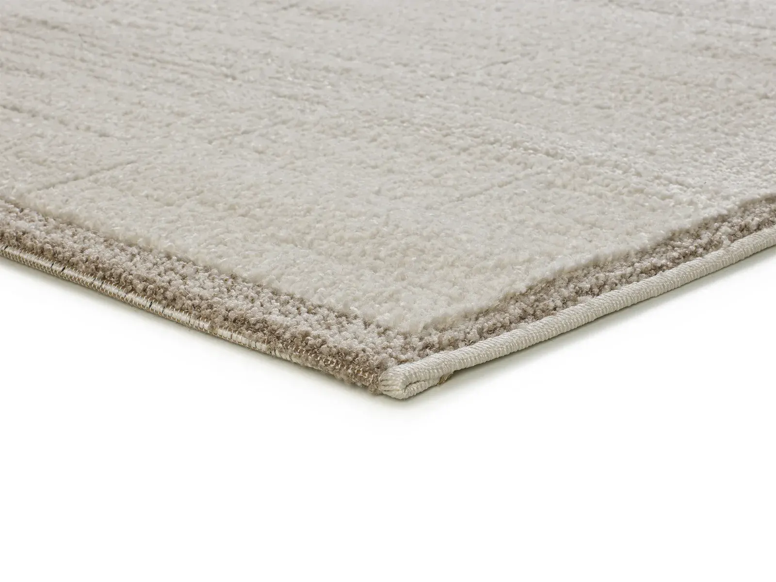 Tepih CANDELA 2308 krem, 080×150 cm — bočni prikaz