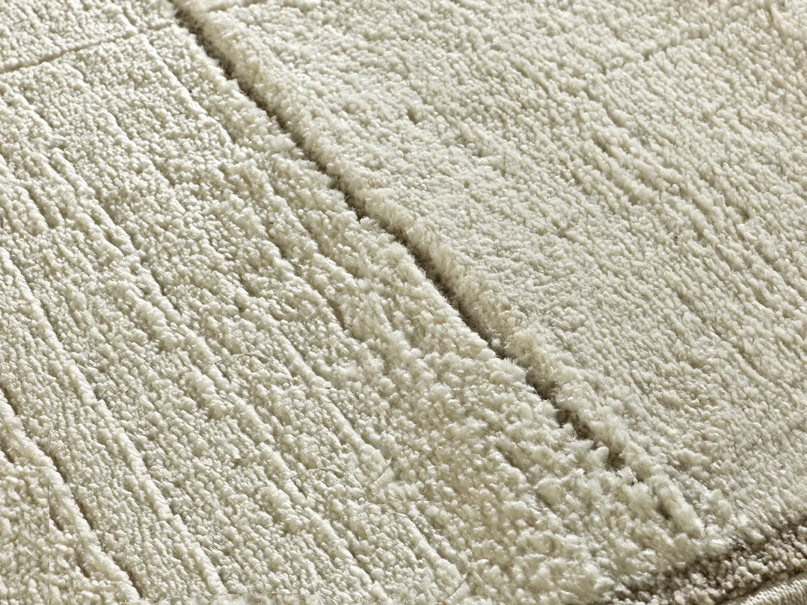 Tepih CANDELA 2308 krem, 080×150 cm — stražnji prikaz
