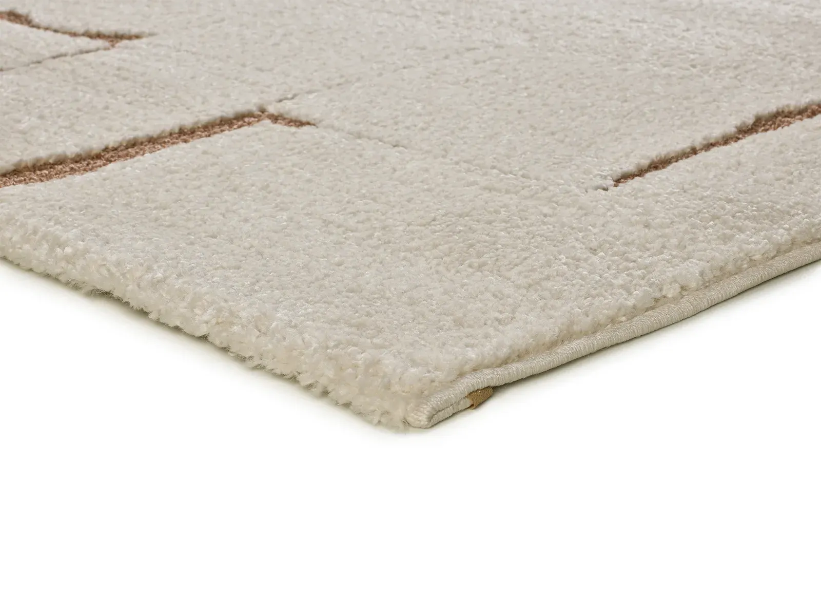 Tepih CANDELA 2309 riđa, 080×150 cm — bočni prikaz