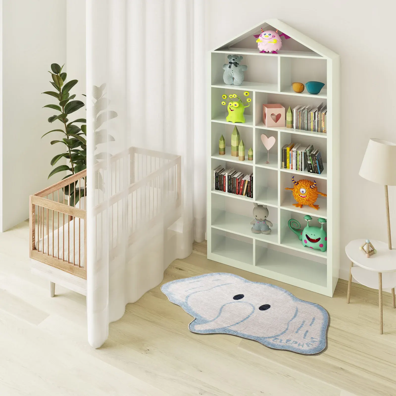 Tepih CANDY 22036 bijela, 075×120 cm — detalj