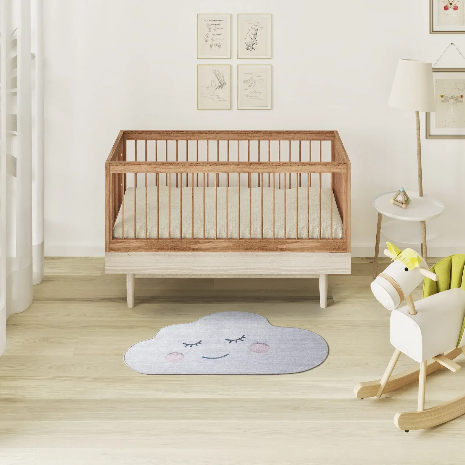 Tepih CANDY 24064 srebrna, 080×120 cm — detalj