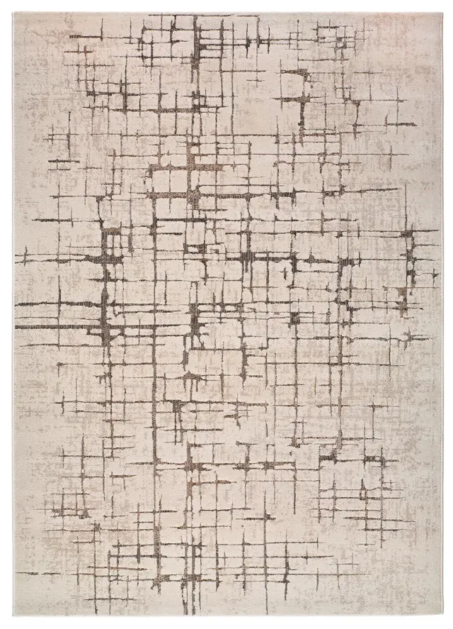 Tepih CERES 28001 krem, 080×120 cm
