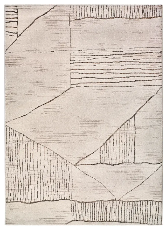 Tepih CERES 54003 krem, 080×120 cm