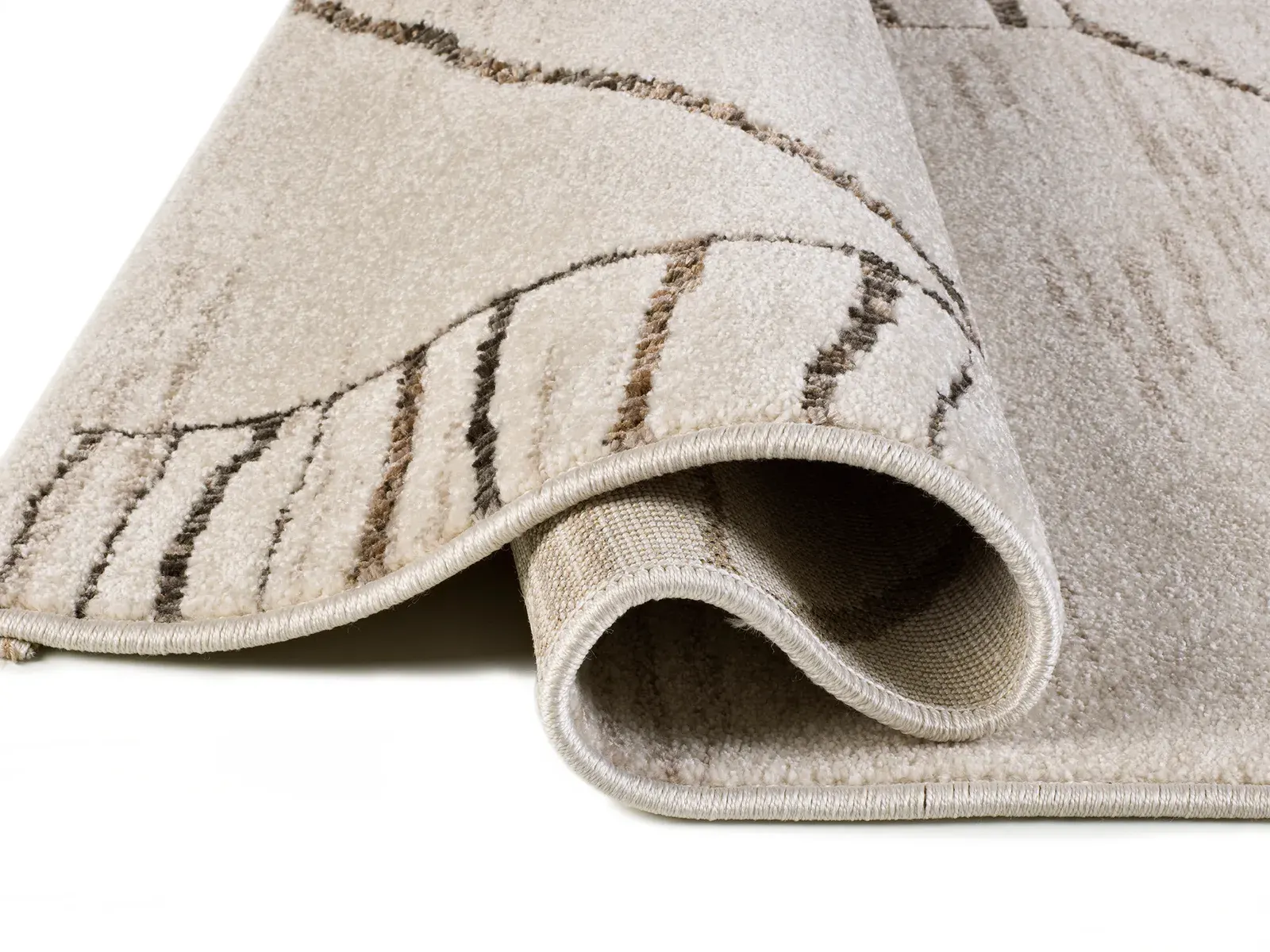 Tepih CERES 54003 krem, 080×120 cm — stražnji prikaz