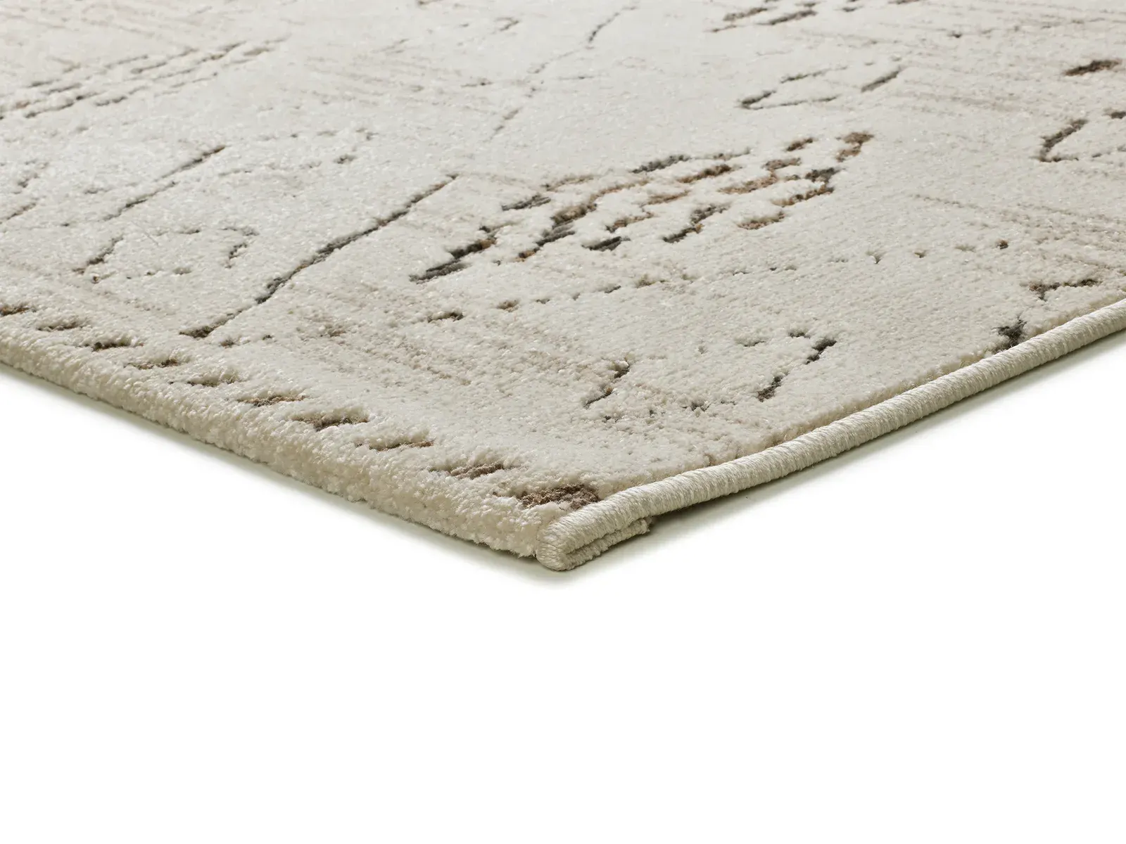 Tepih CERES 54008 krem, 080×120 cm — bočni prikaz
