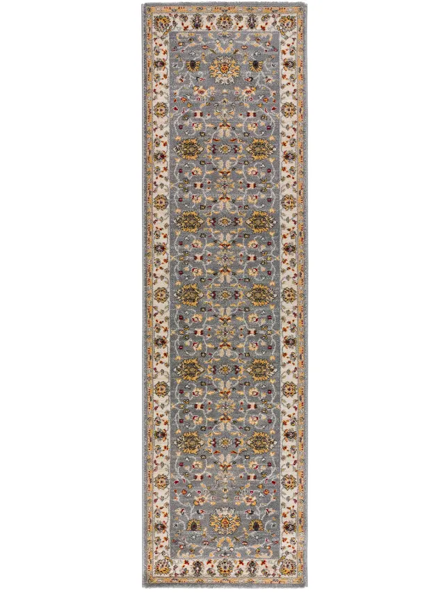 Tepih CLASSIC 12505 srebrna, 067×250 cm