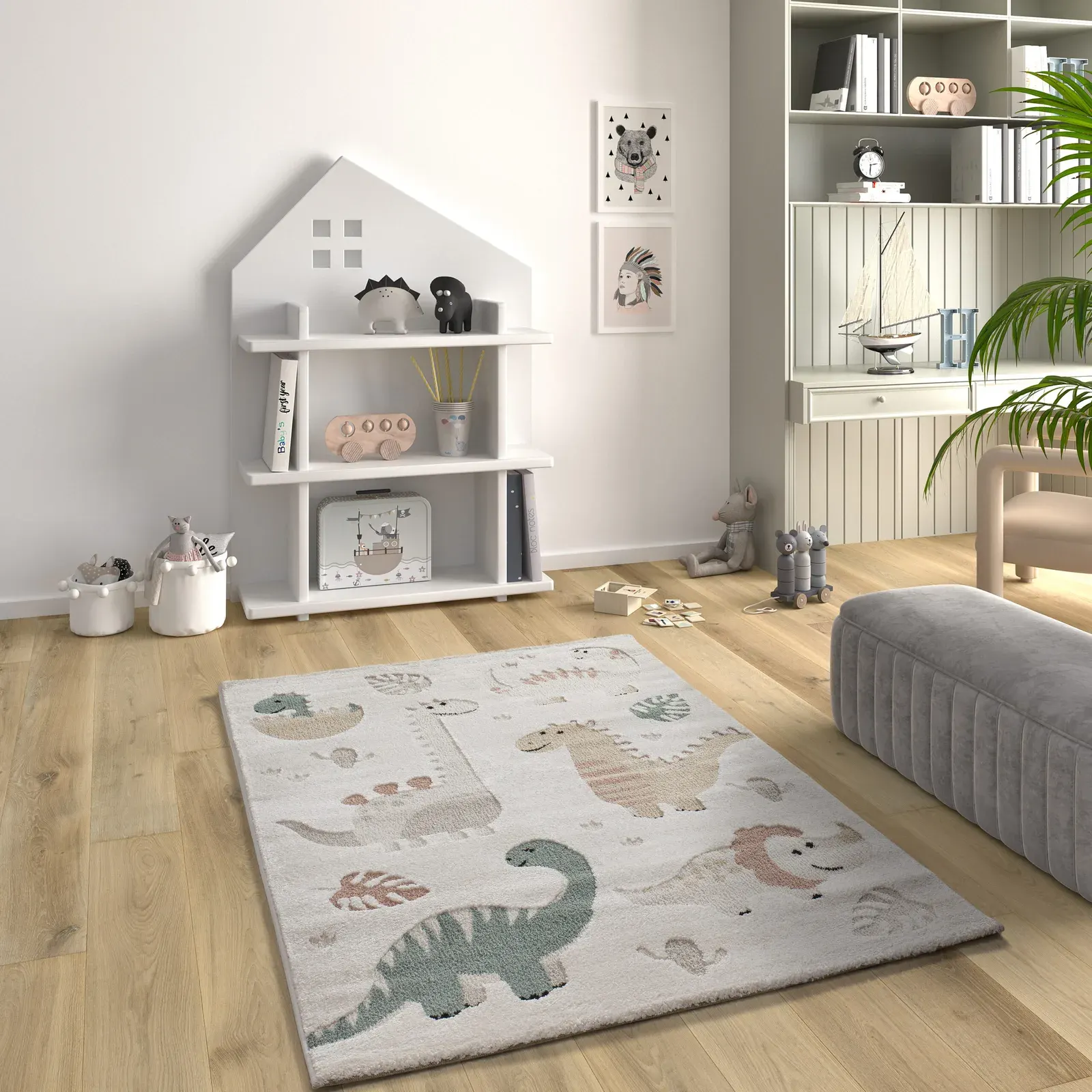 Tepih CLOWN 2351 multi, 120×170 cm — detalj