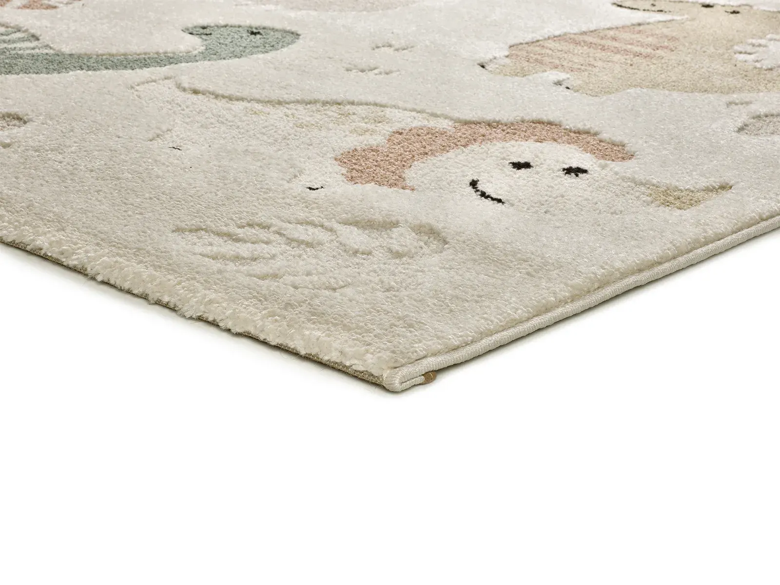 Tepih CLOWN 2351 multi, 120×170 cm — bočni prikaz