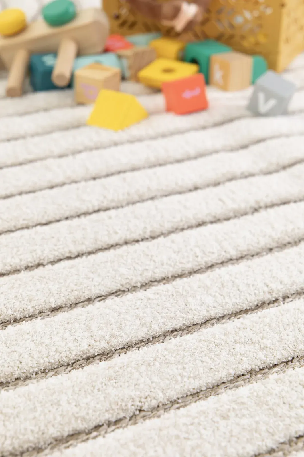 Tepih DIENA 40424 bijela, 080×150 cm — detalj