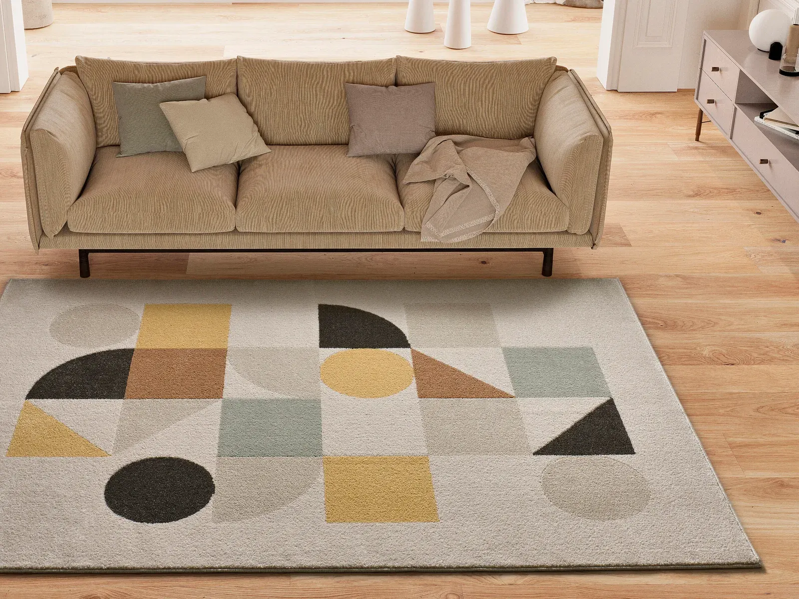 Tepih DOMUS 32311 multi, 080×150 cm — detalj