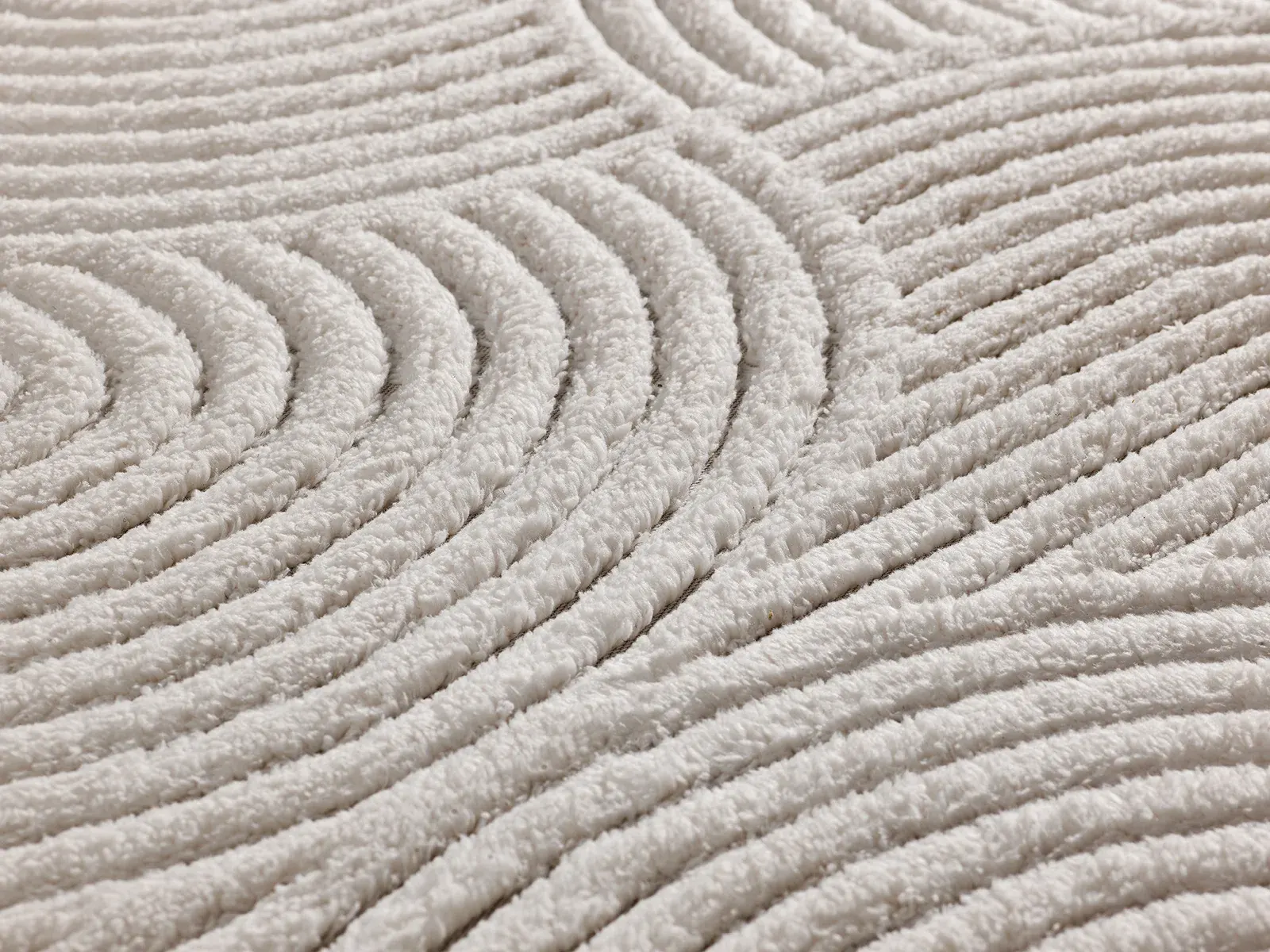 Tepih ESTILO 23040 krem, 060×110 cm — stražnji prikaz