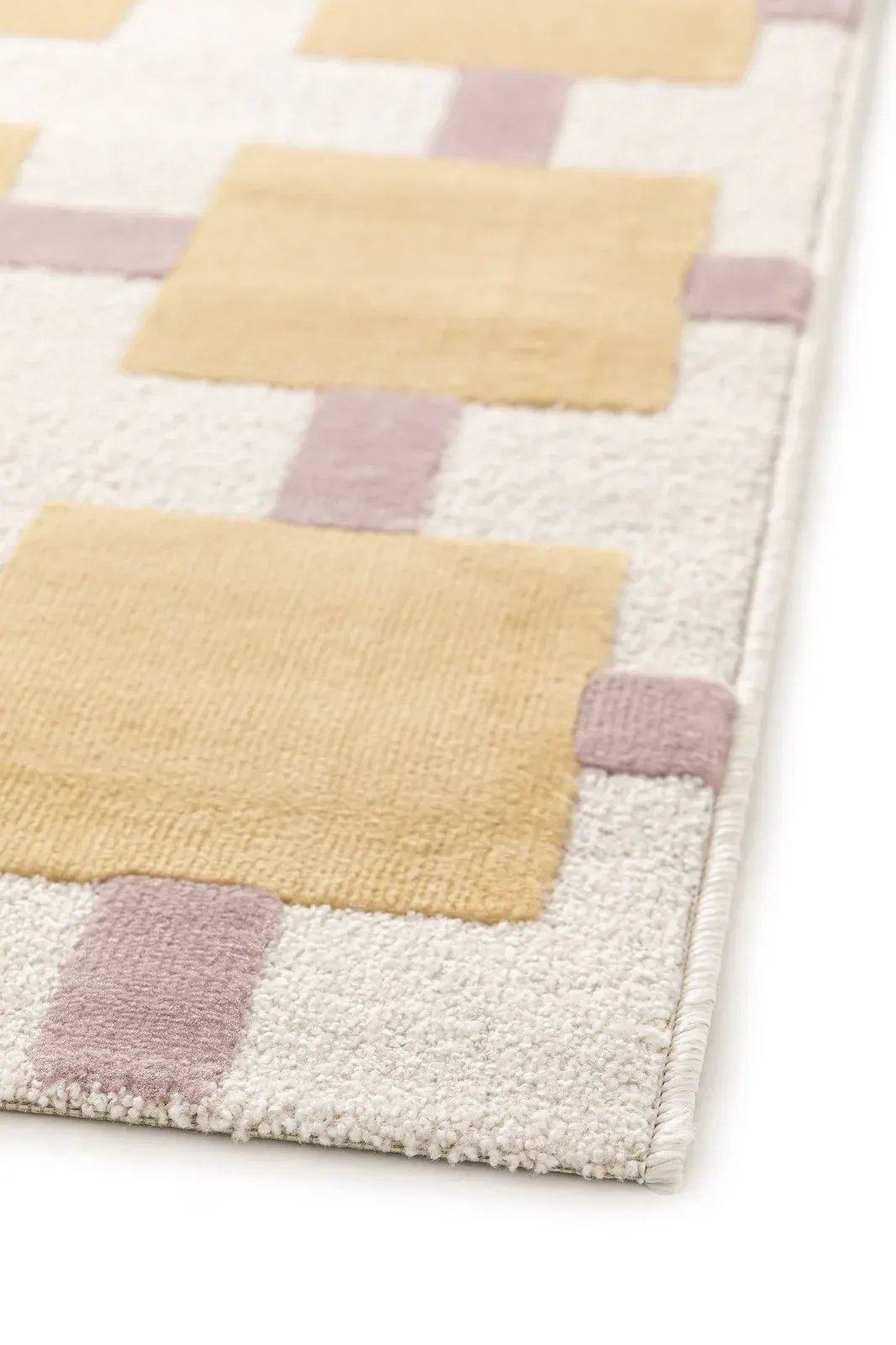 Tepih FLASHY 25403 senf, 120×170 cm — detalj