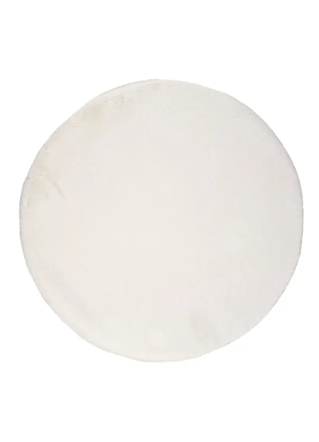Tepih FOX LISO R 120X120 bijela, 120 cm Ø