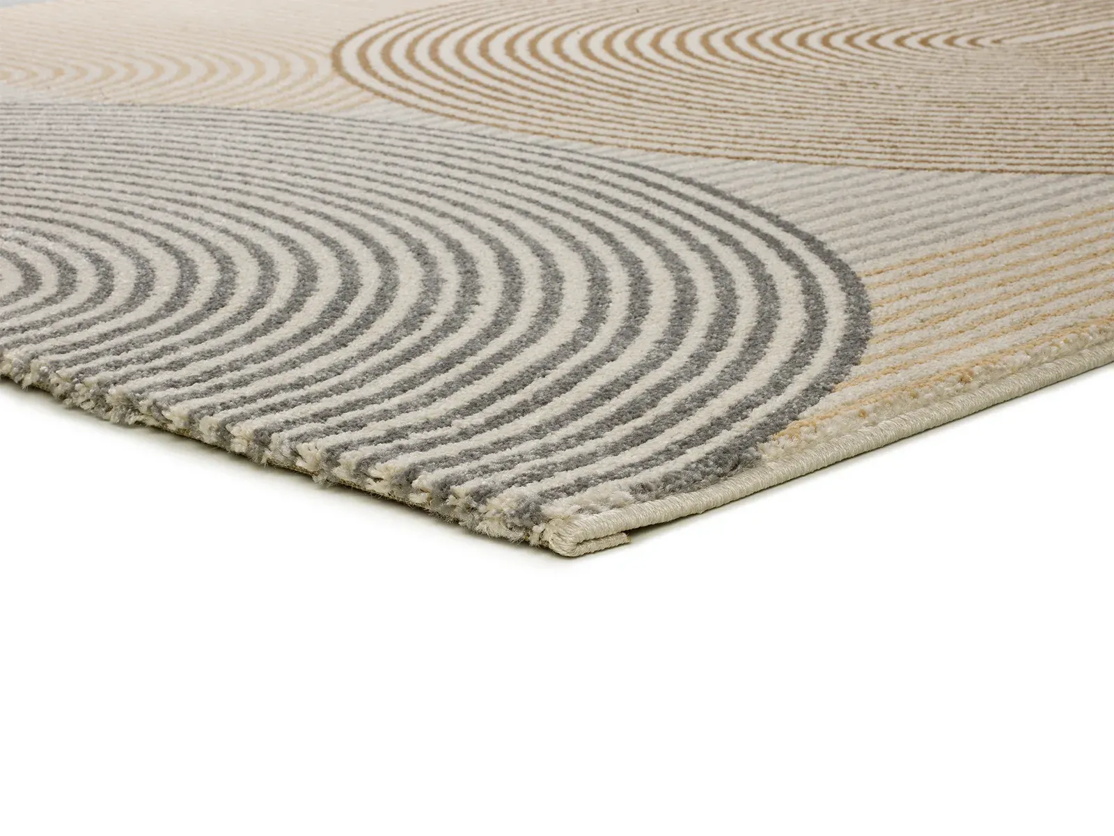 Tepih GARDEN 12701 bež, 080×150 cm — bočni prikaz