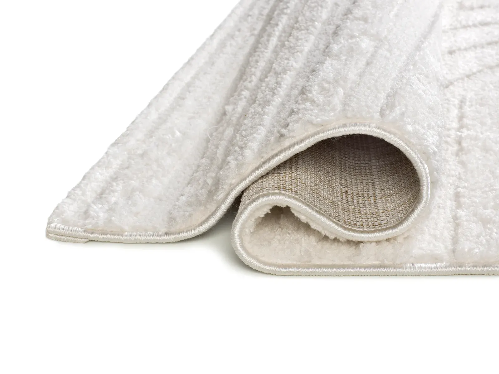 Tepih JUNO 54406 bijela, 064×120 cm — detalj