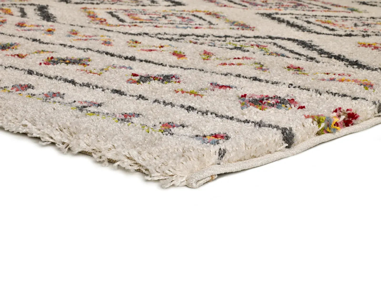 Tepih KASBAH 8627 multi, 080×150 cm — bočni prikaz