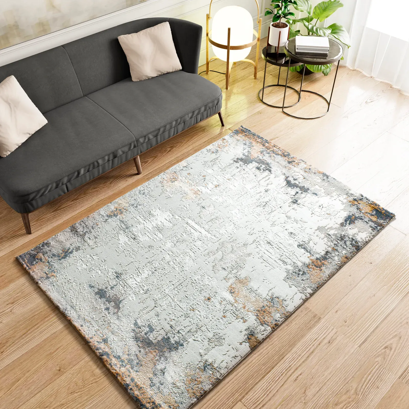 Tepih KEOPS 6418 multi, 077×150 cm — detalj