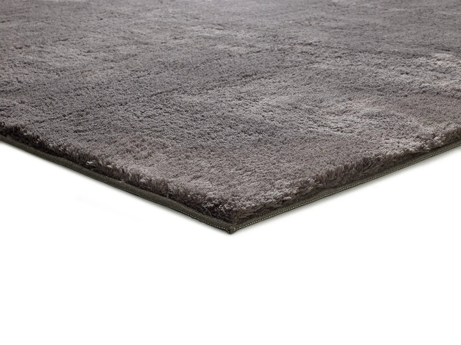 Tepih LOFT LISO antracit, 060×120 cm — bočni prikaz