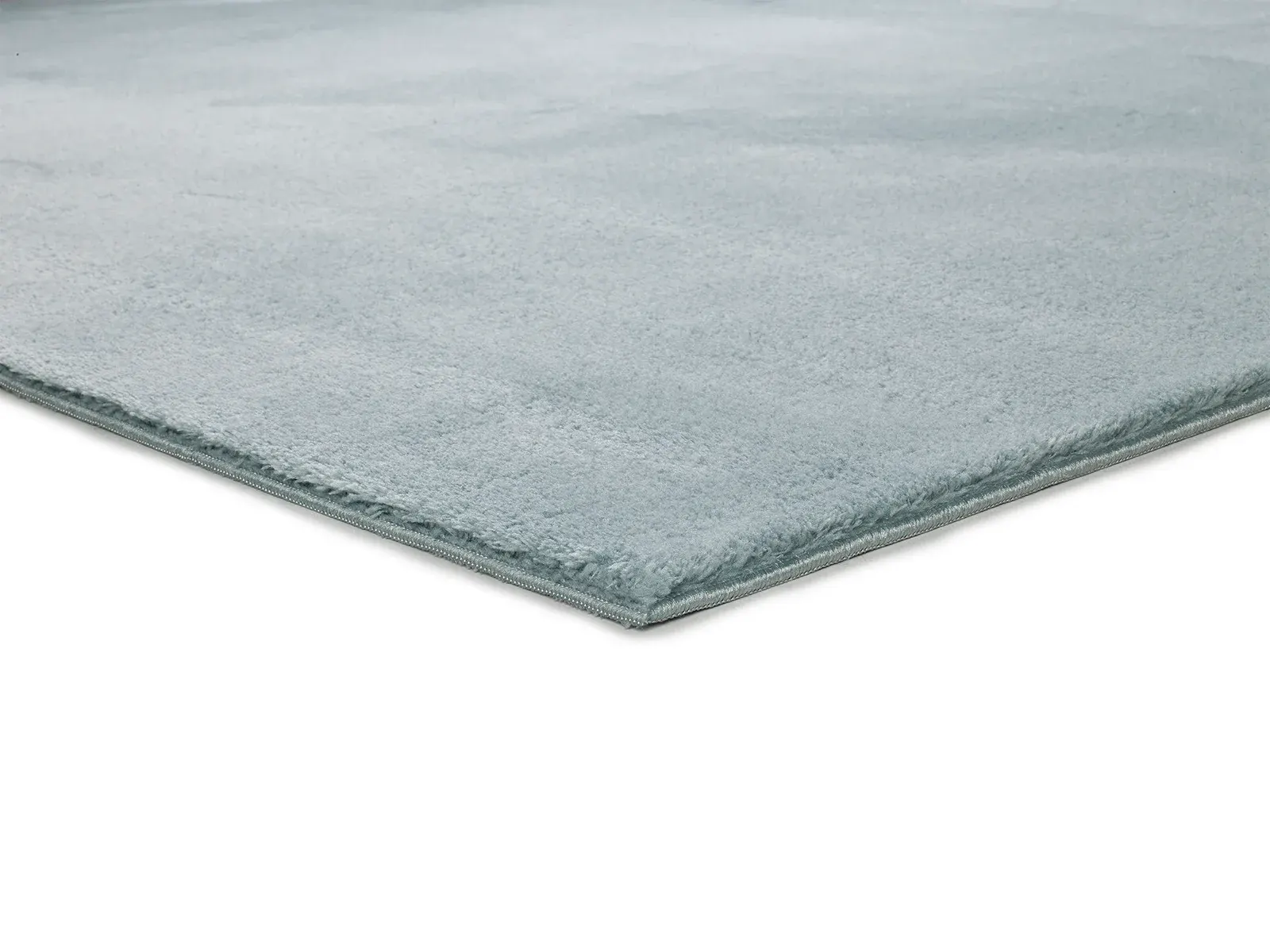 Tepih LOFT LISO plava, 060×120 cm — bočni prikaz