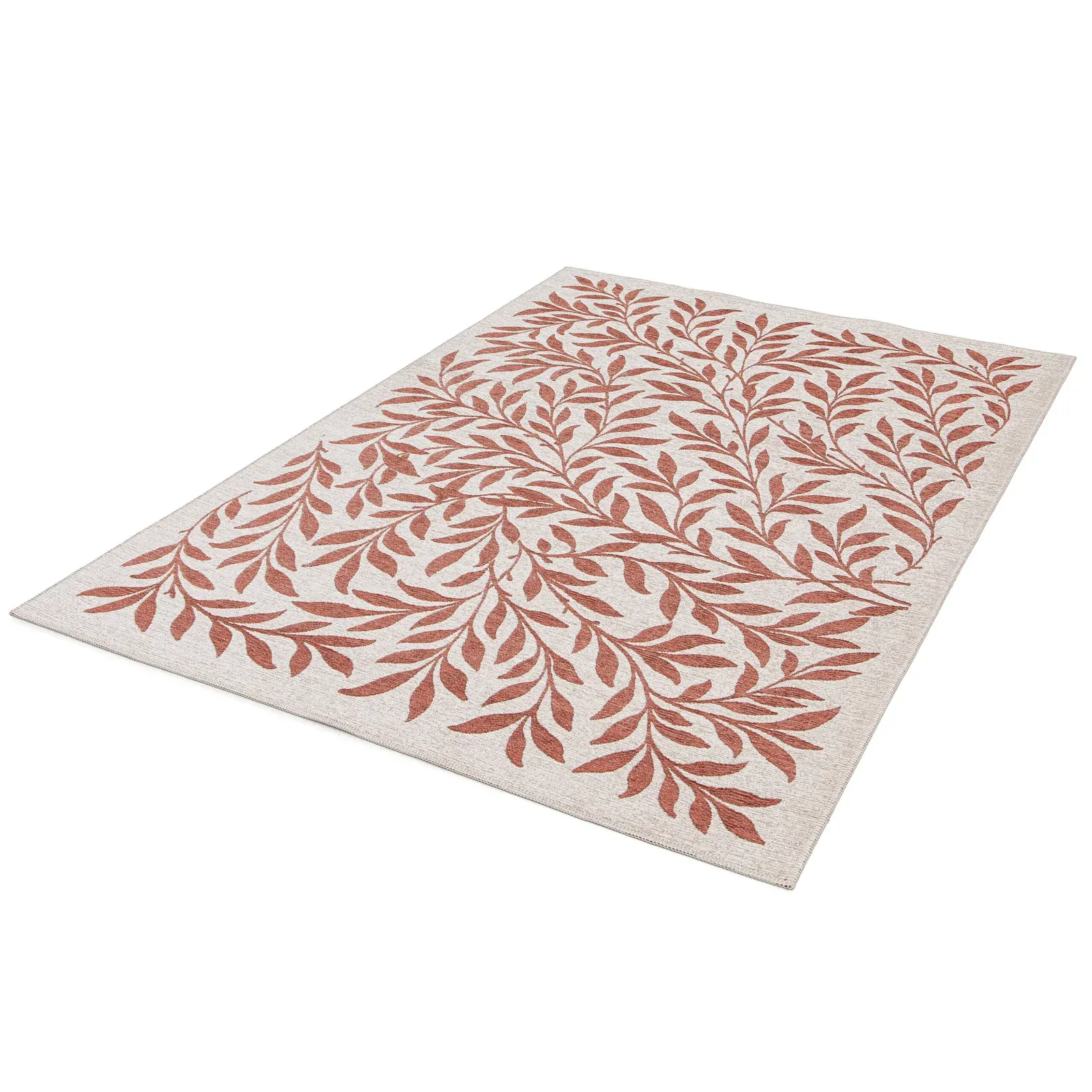 Tepih LUA 3103 riđa, 080×150 cm — lifestyle prikaz