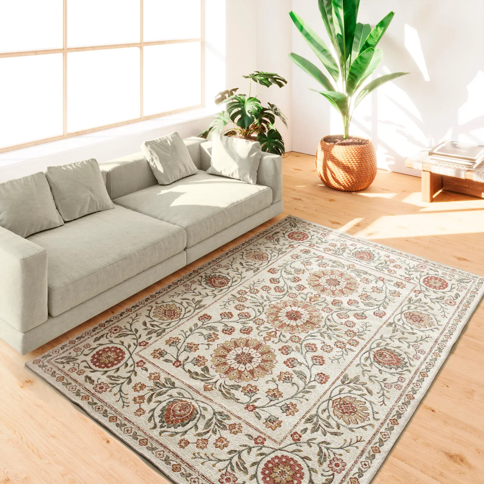 Tepih LUA 3104 multi, 080×150 cm — gornji prikaz