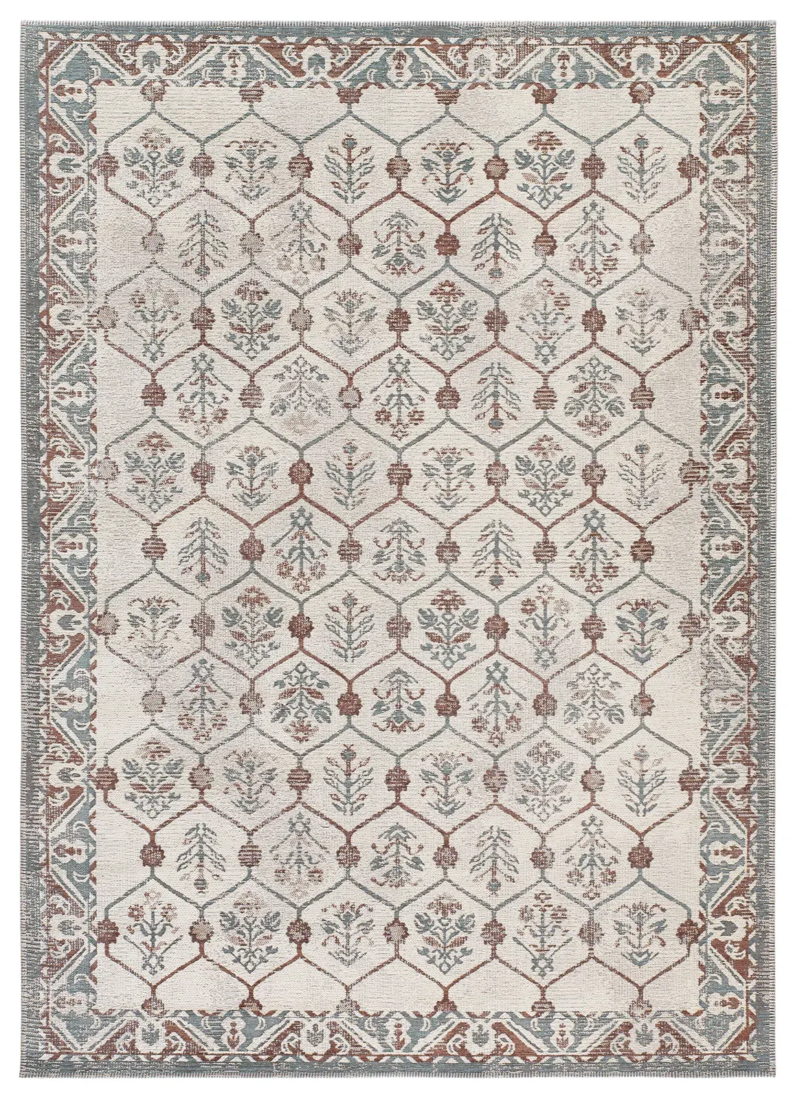 Tepih LUA 3108 plava, 080×150 cm