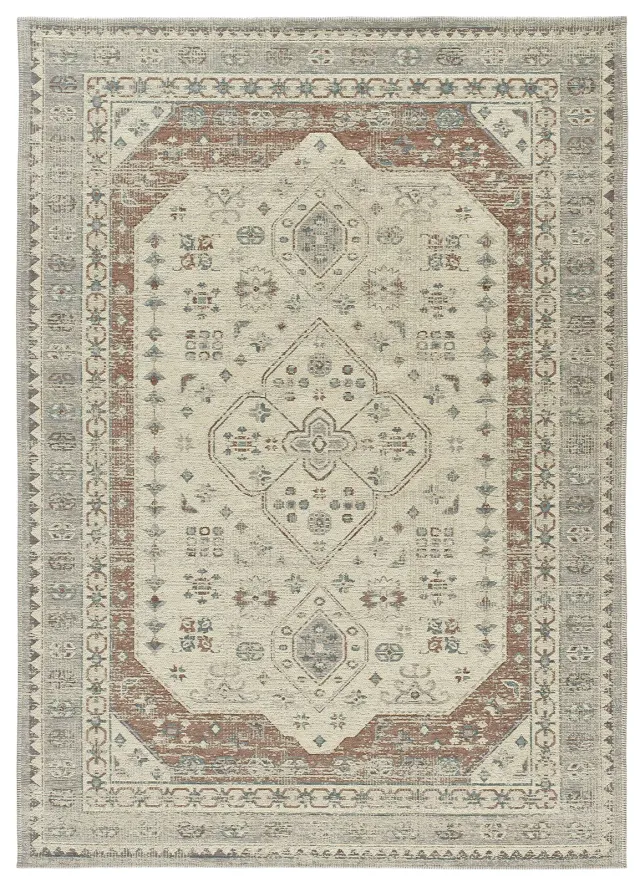 Tepih LUA 3111 srebrna, 080×150 cm