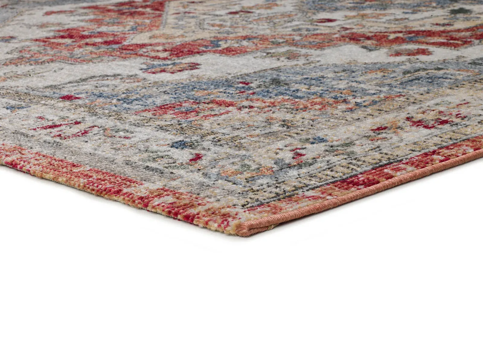 Tepih LUNA 54552 riđa, 080×150 cm — bočni prikaz