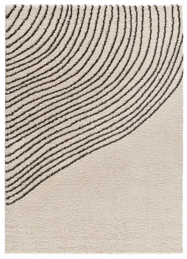 Tepih LUSH COASTALINA bijela, 080×150 cm