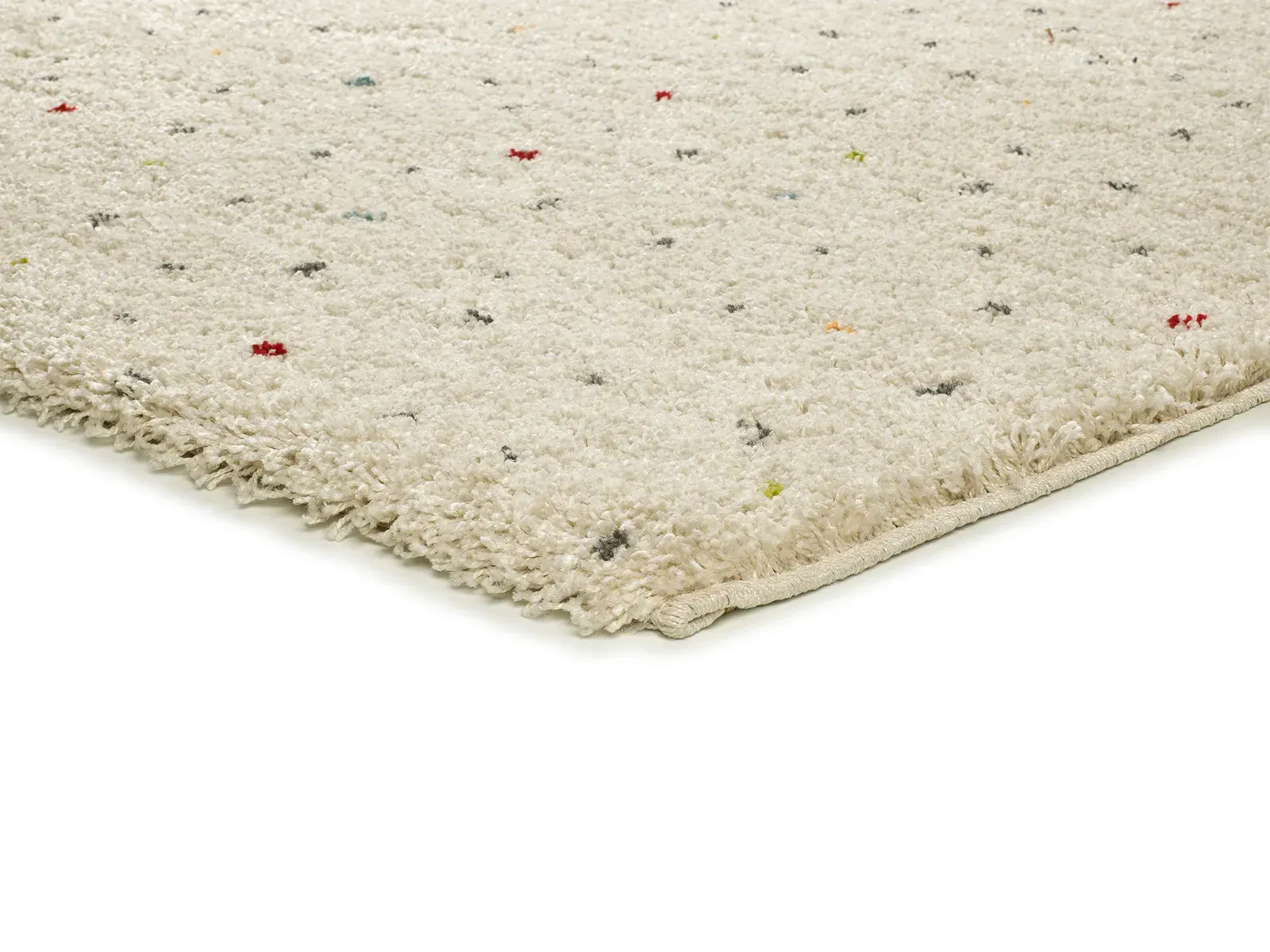 Tepih LUSH DOTTIE multi, 080×150 cm — bočni prikaz
