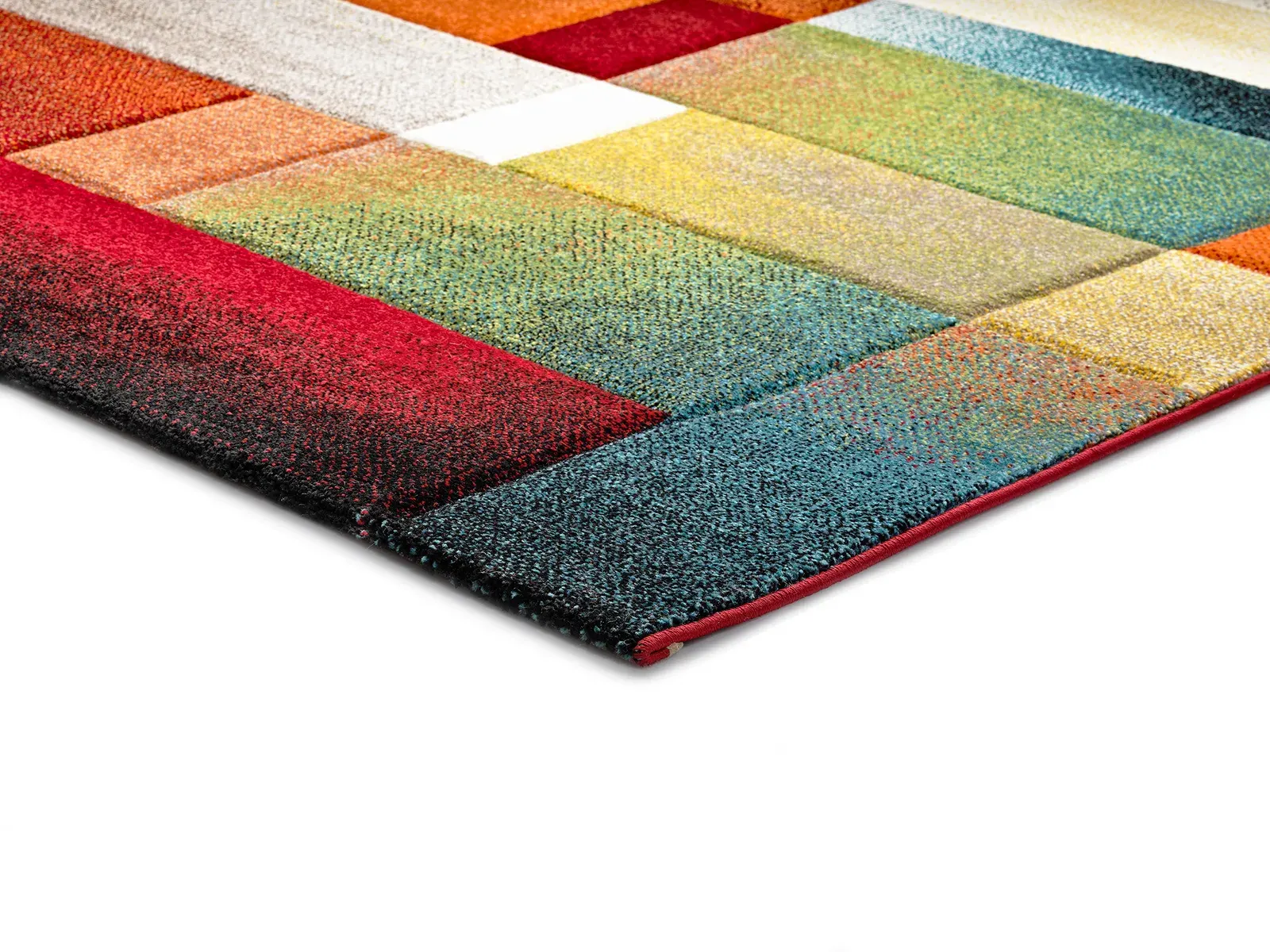 Tepih MATRIX 21322 multi, 060×120 cm — bočni prikaz