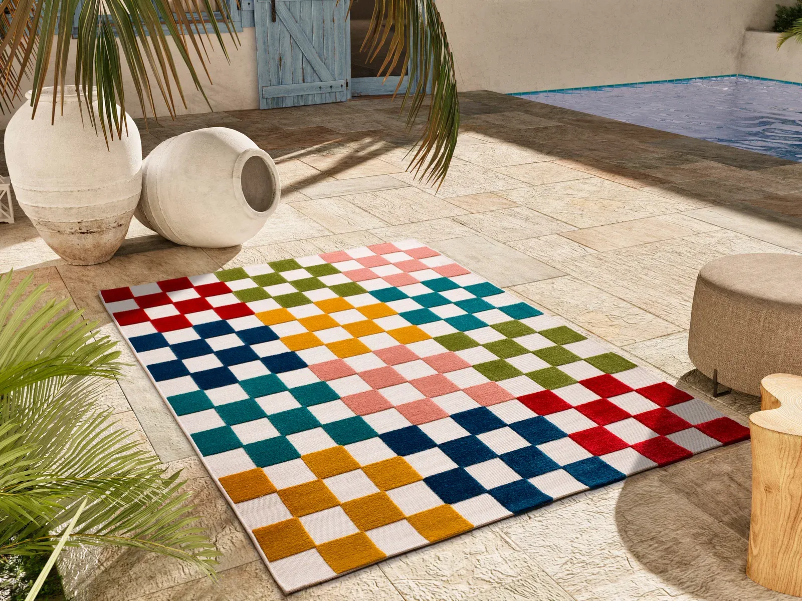 Tepih MILA 23516 multi, 080×150 cm — lifestyle prikaz