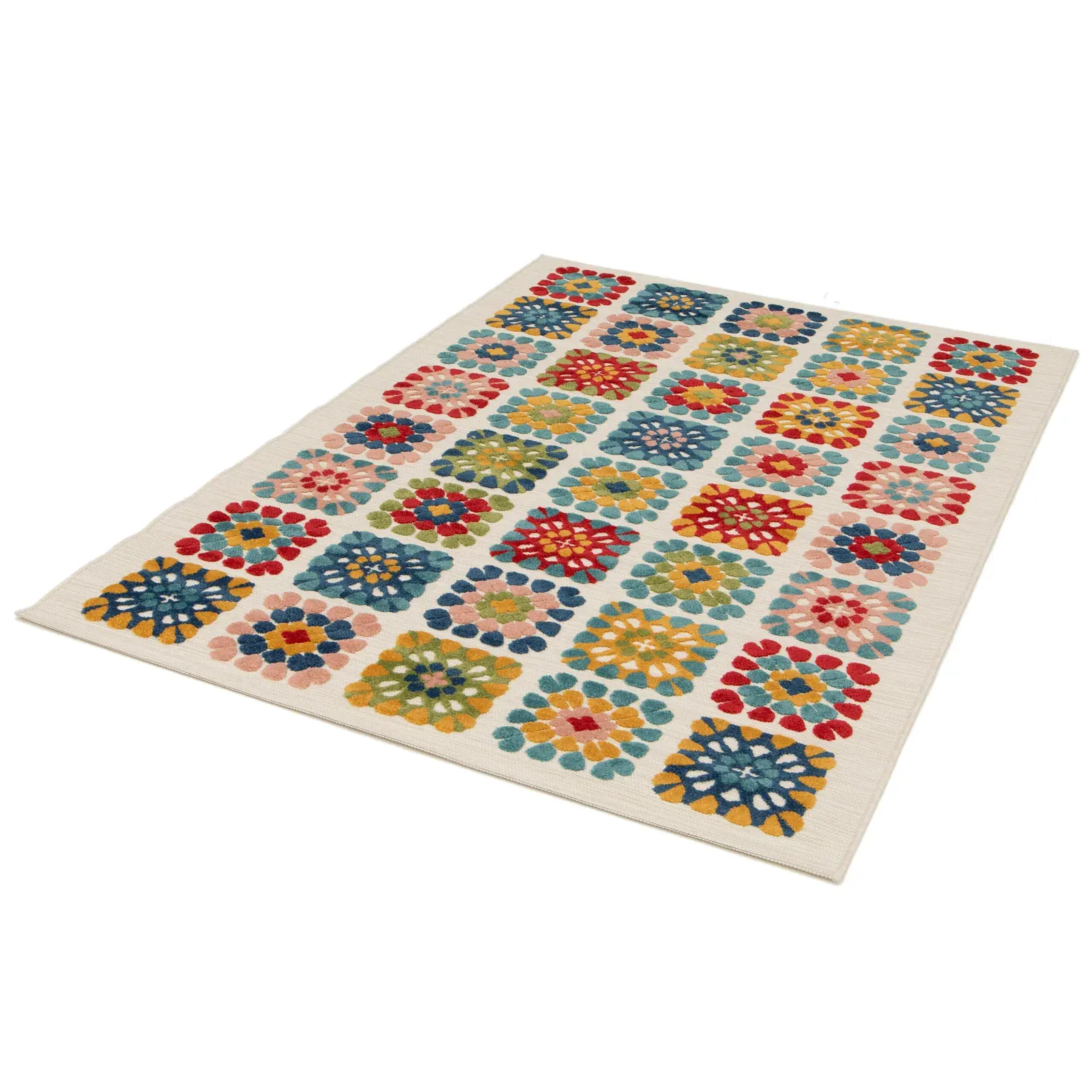 Tepih MILA 23528 multi, 080×150 cm — lifestyle prikaz