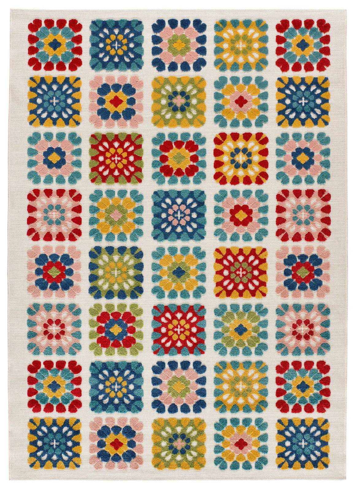 Tepih MILA 23528 multi, 080×150 cm