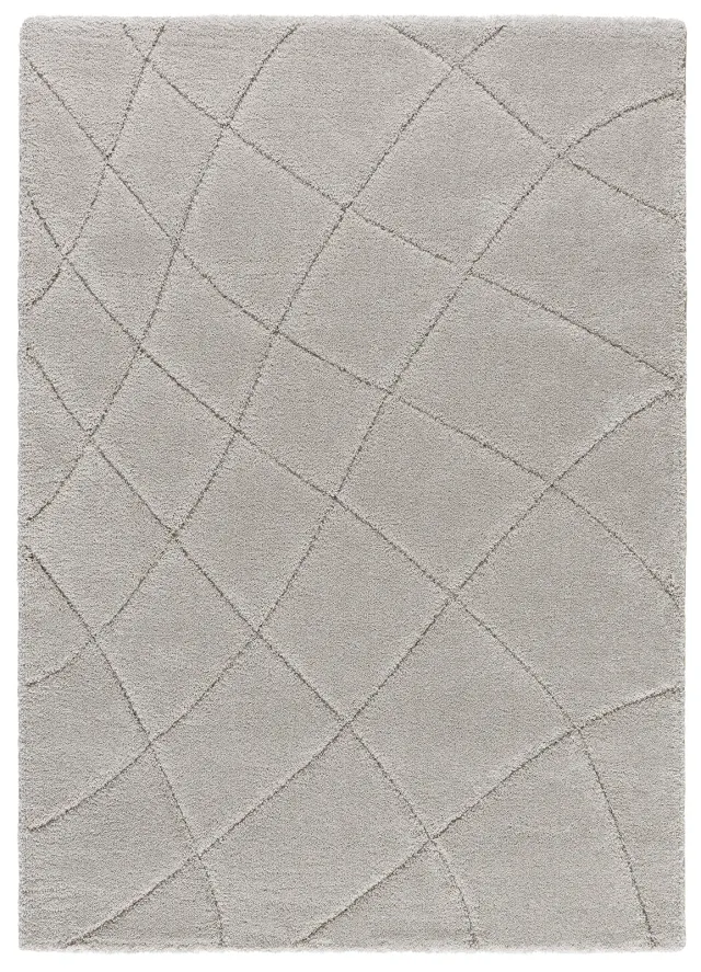 Tepih MOLIER 8785 srebrna, 060×120 cm