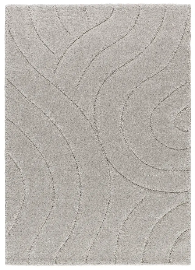 Tepih MOLIER 8786 srebrna, 060×120 cm