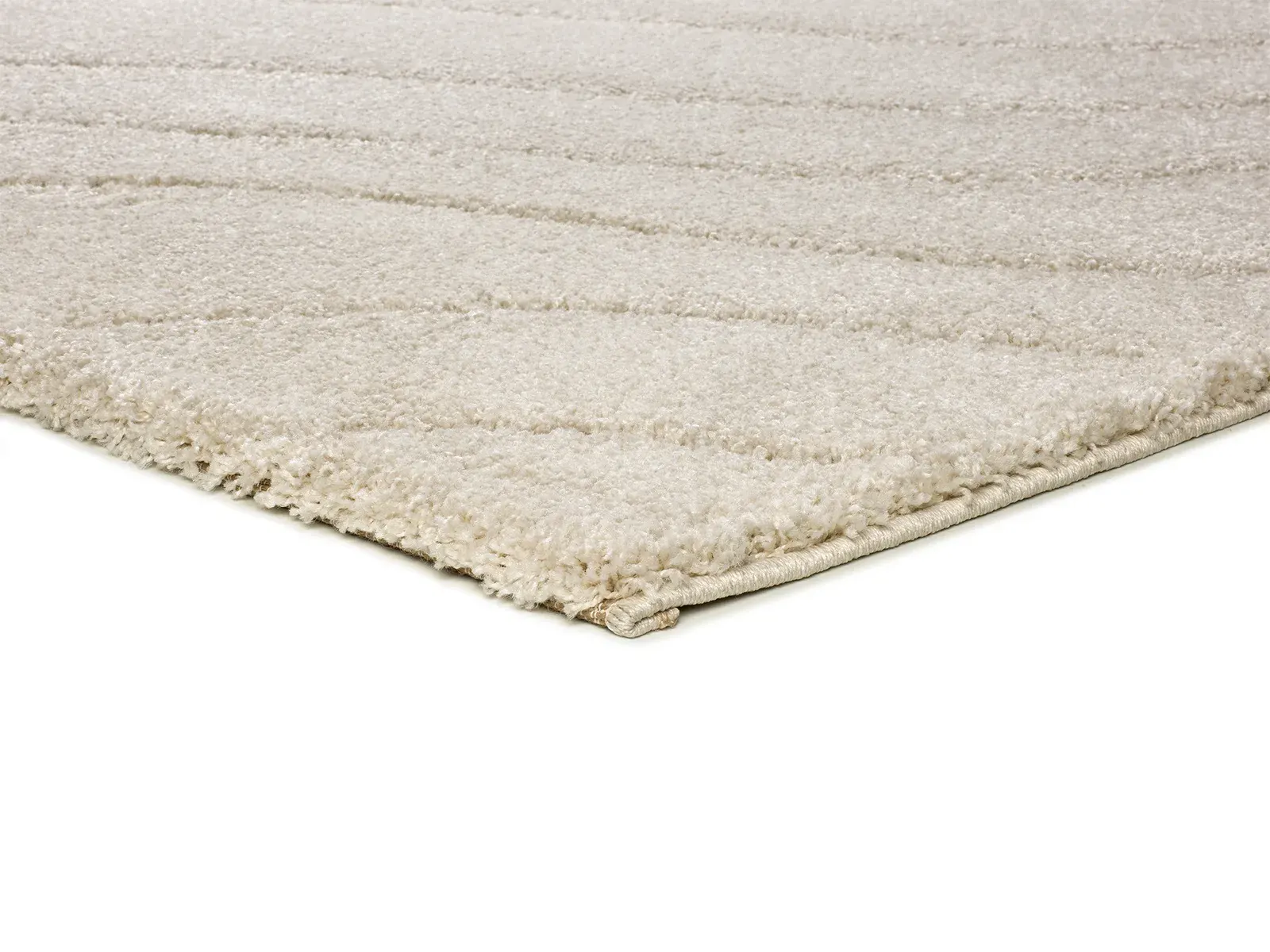 Tepih MOLIER 8789 bijela, 060×120 cm — bočni prikaz
