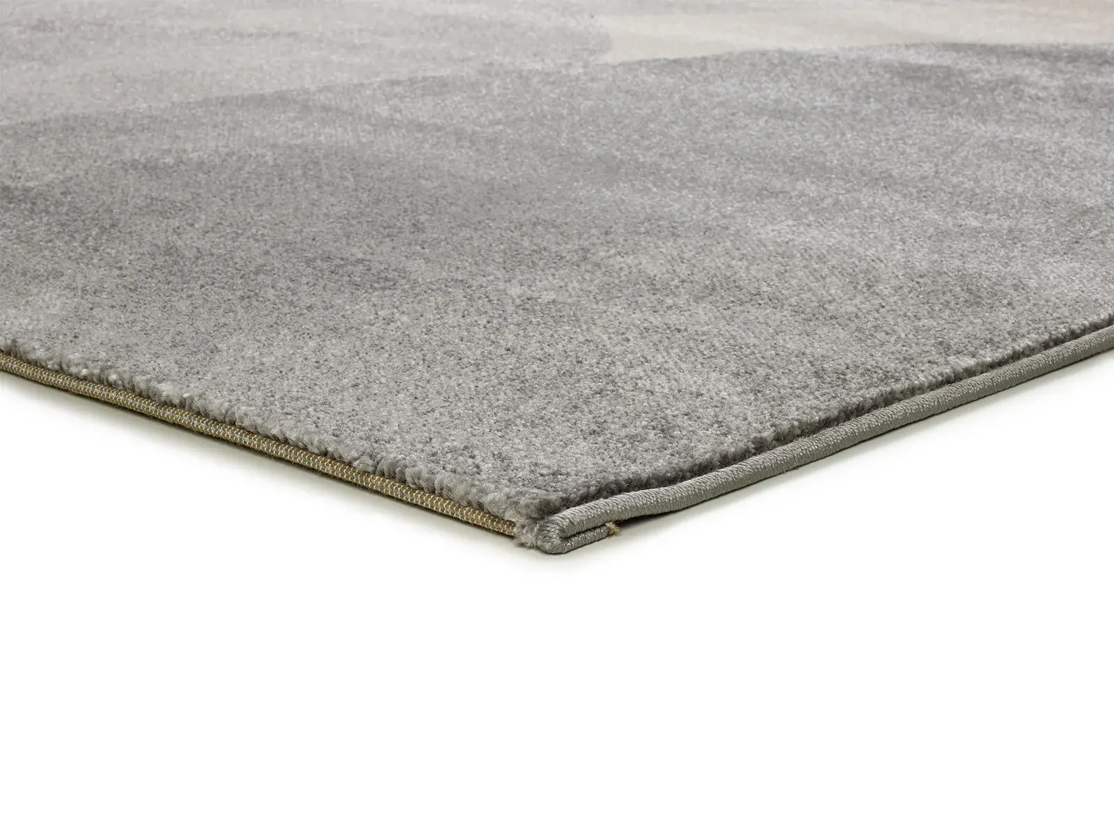 Tepih MONIC 12803 srebrna, 080×150 cm — bočni prikaz