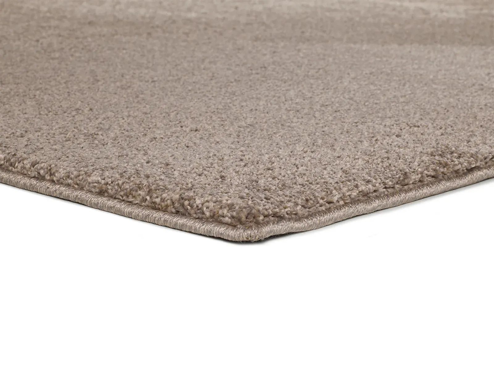 Tepih MONTANA LISO bež, 060×120 cm — bočni prikaz