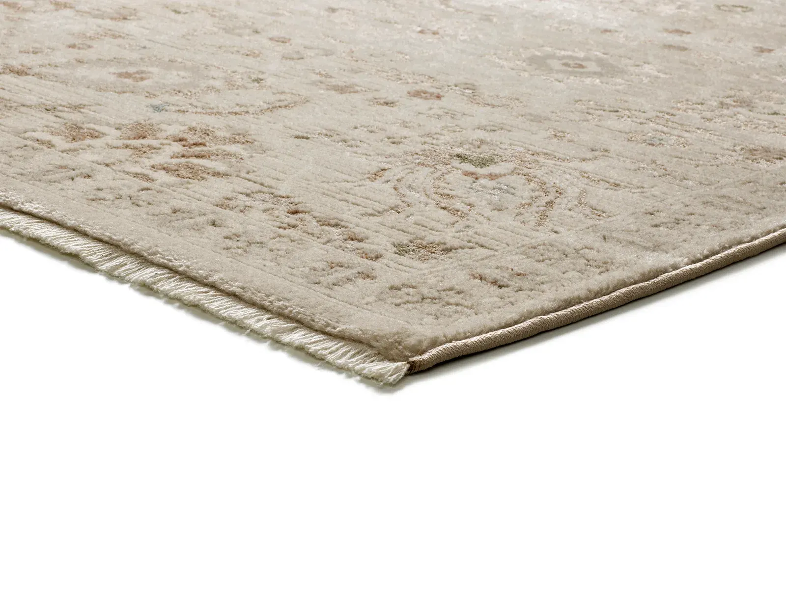 Tepih ONA 52081 bež, 120×160 cm — bočni prikaz