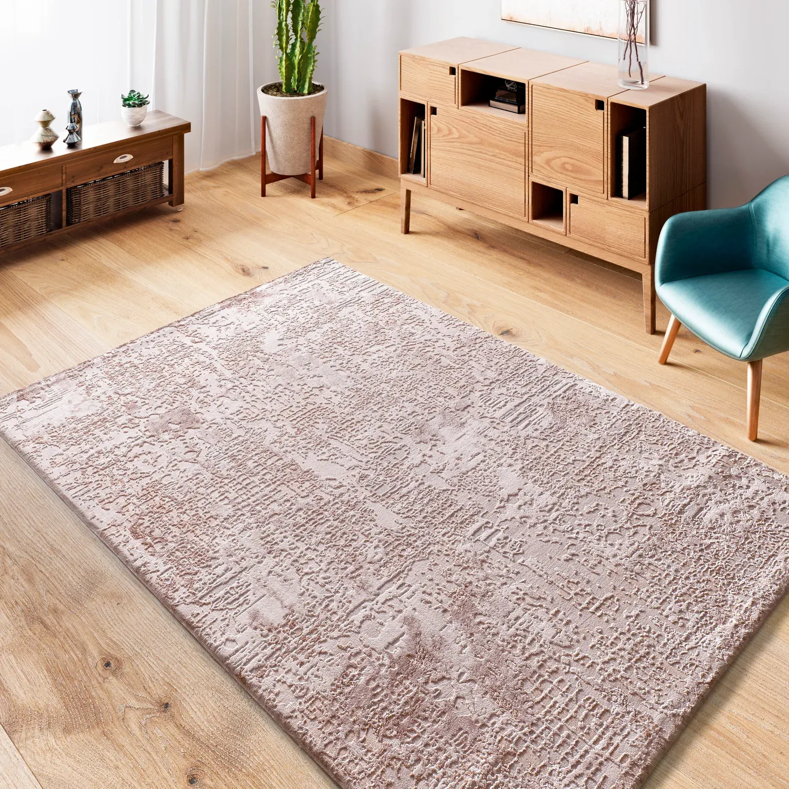 Tepih ORIS 5351 riđa, 077×150 cm — detalj